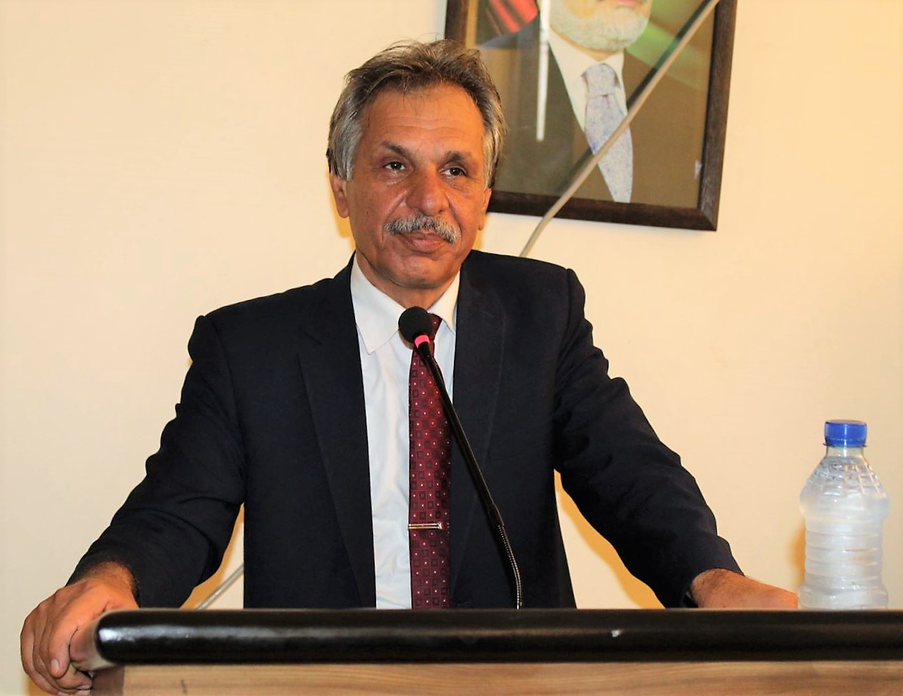 Prof Mohammad Homayoun Rasuli chancellor of Parwan University 