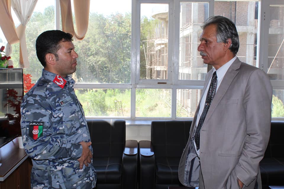 Prof Mohammad Homayoun Rasuli chancellor of Parwan University 