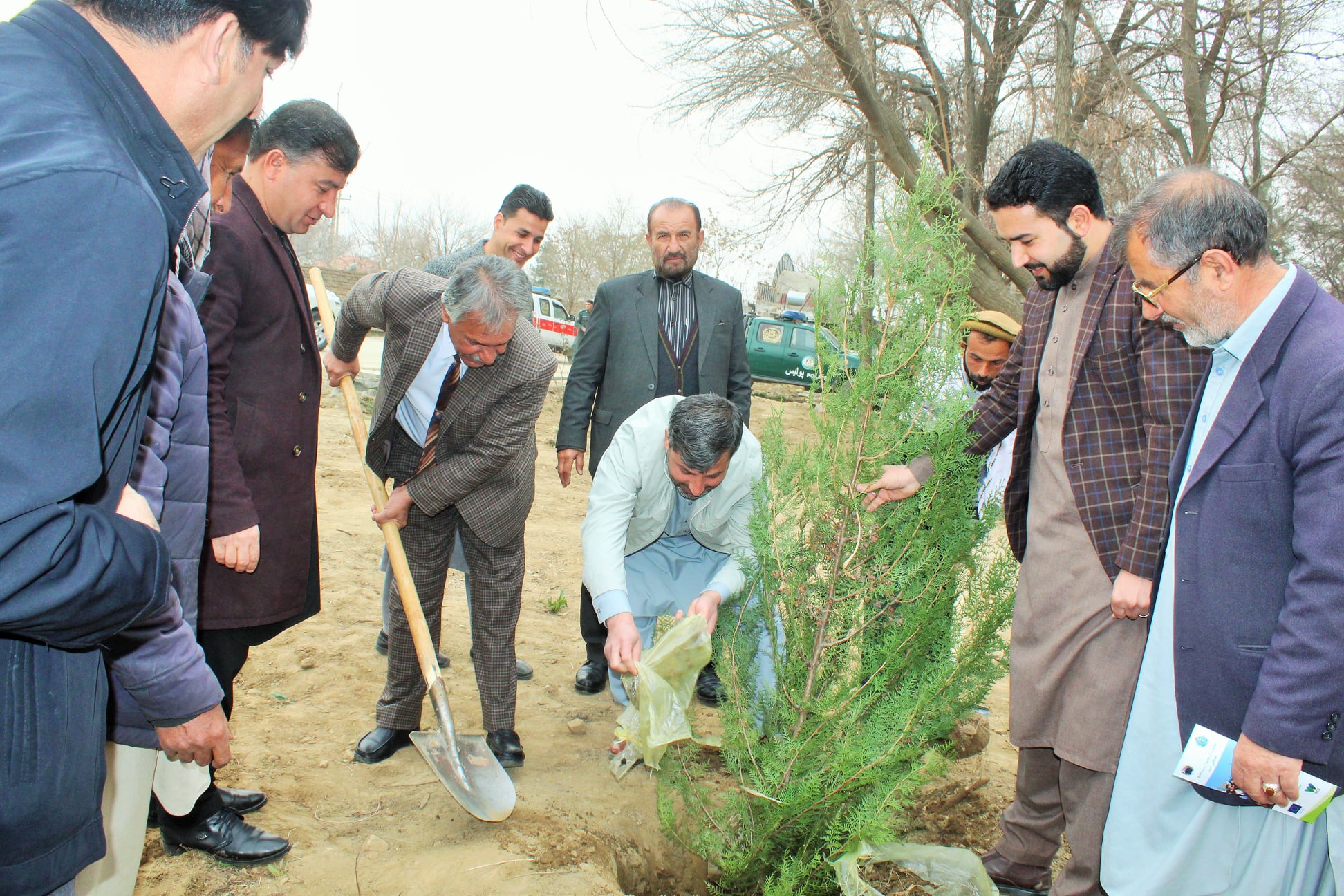 آغاز کمپاین غرس نهال شانی بهار1400 در دانشگاه پروان