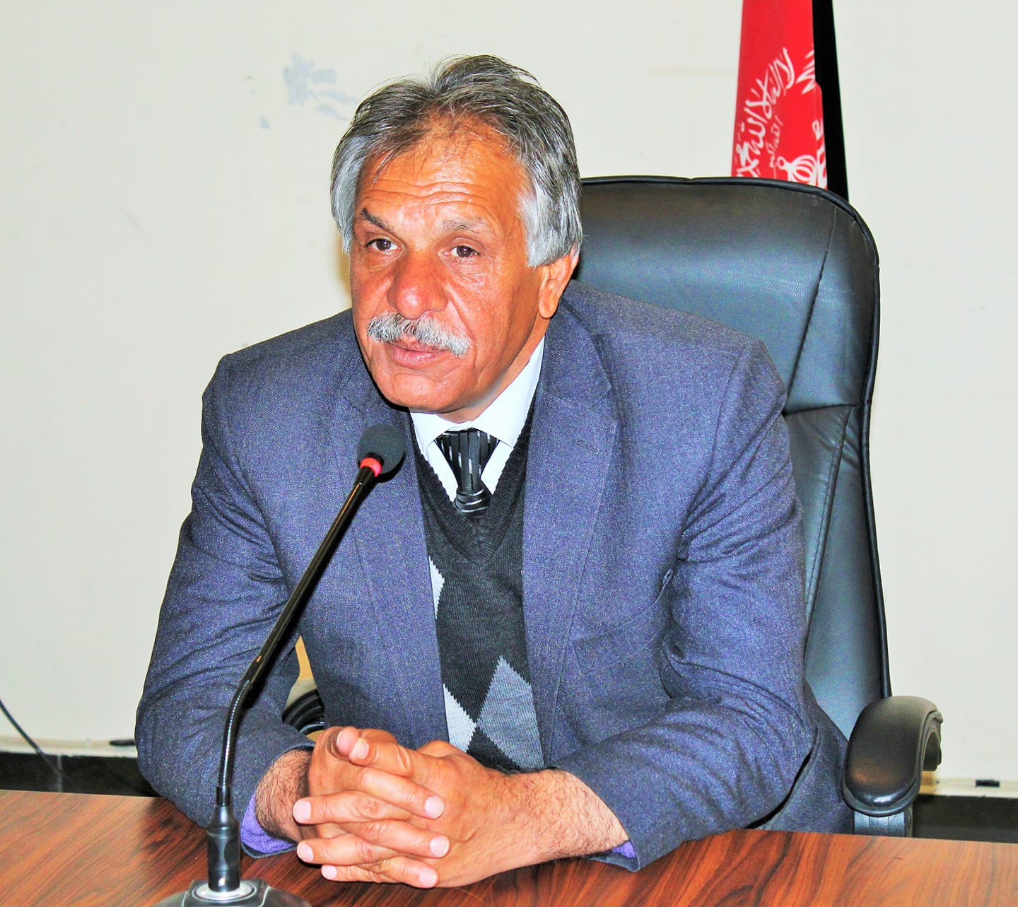 Prof Mohammad Homayoun Rasuli chancellor of Parwan University 