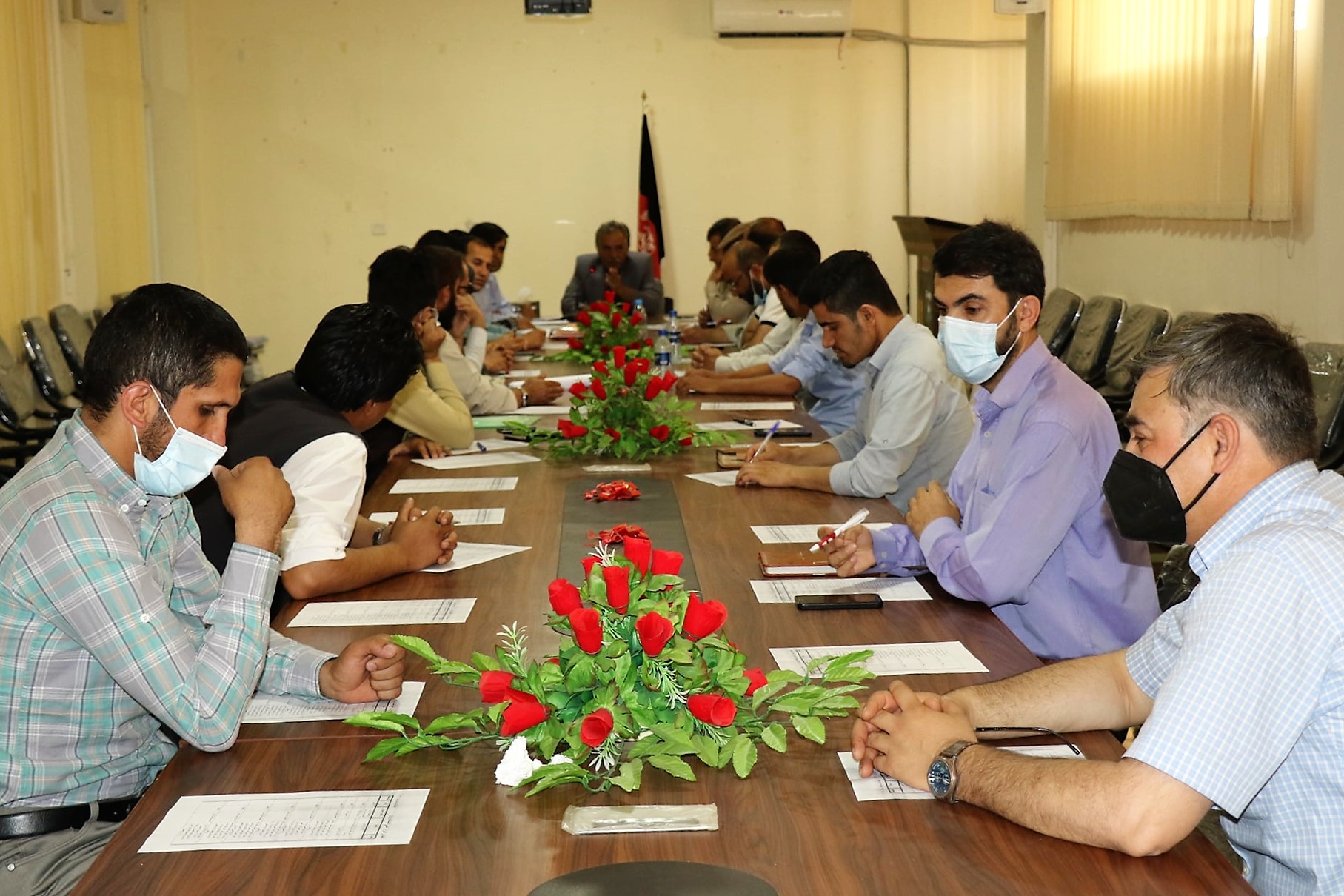 The Monthly Scientific council of Parwan University was held on Monday - July,12,2021